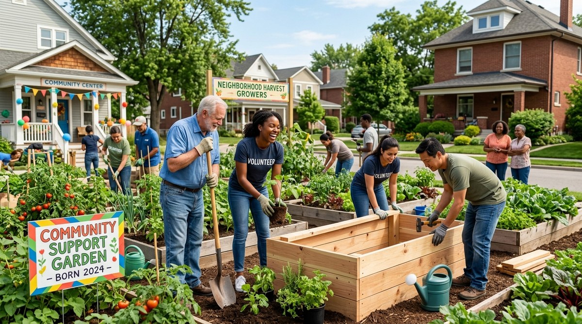 Building Stronger Neighborhoods with Volunteer-Led Projects