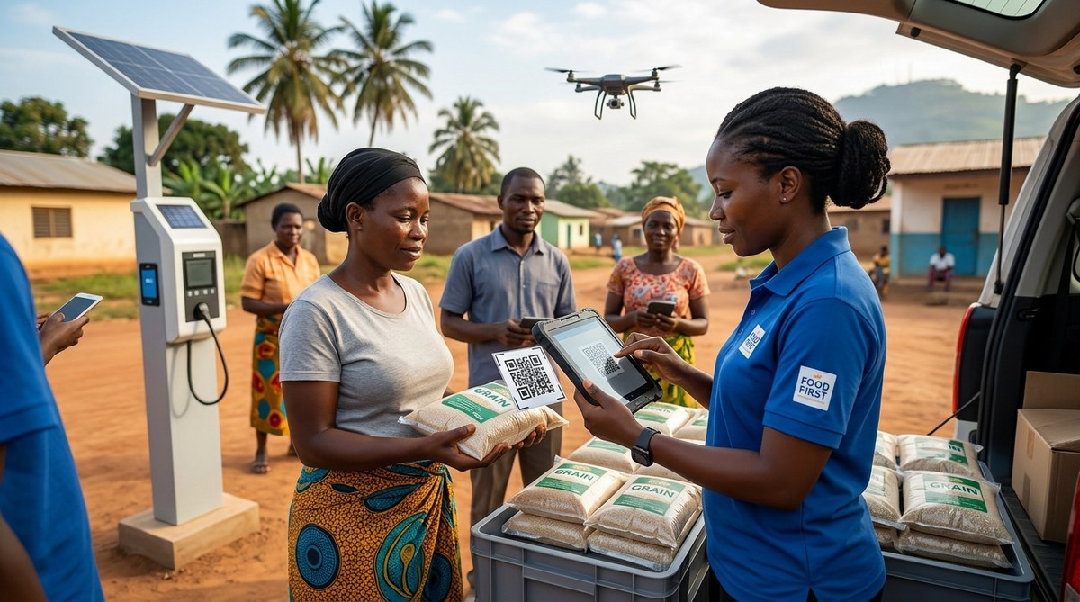 Harnessing Technology to Improve Food Distribution in Developing Countries