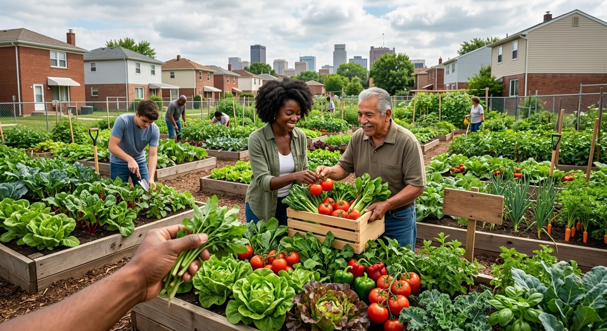 How Community Gardens Are Tackling Food Deserts Across America